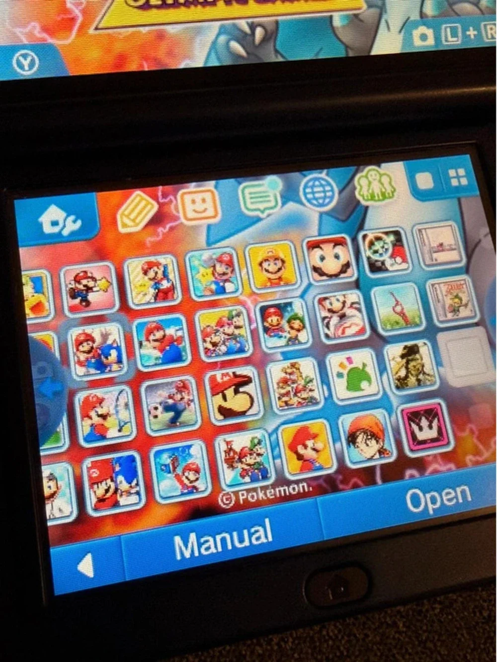 “New” Galaxy 3DS XL (Customized)